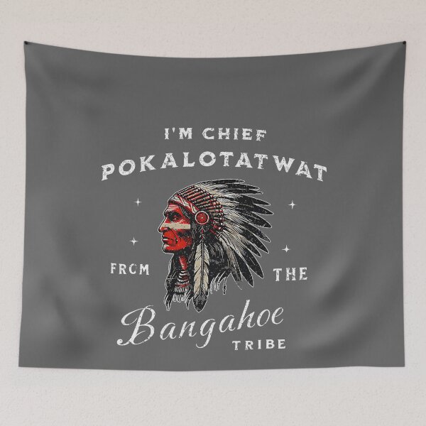 Item preview, I'm Chief Pokalotatwat from The Tribe Indigenous Native  designed and sold by KristineLi.