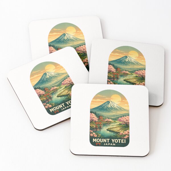 Item preview, Mount Yotei Japan Hokkaido Sakura Landscape designed and sold by Places On Earth.