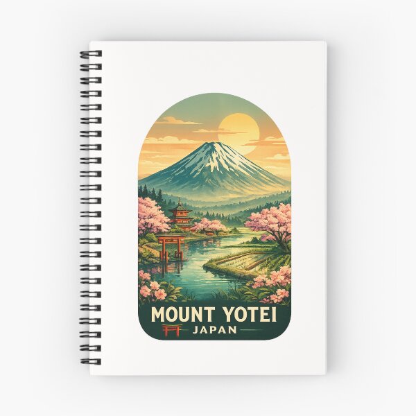 Item preview, Mount Yotei Japan Hokkaido Sakura Landscape designed and sold by Places On Earth.