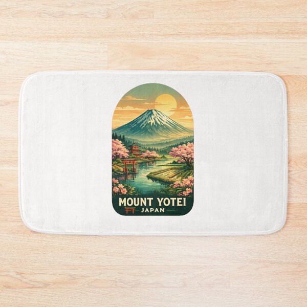 Item preview, Mount Yotei Japan Hokkaido Sakura Landscape designed and sold by Places On Earth.