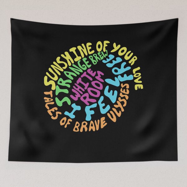 Item preview, Cream Songs Sunshine Of Your Love Tales Of Brave Vlysses White From I Feel designed and sold by Gauward.