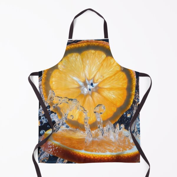 Item preview, Exploding Orange Splash – Vibrant Citrus Macro Art designed and sold by PixelVibe782.