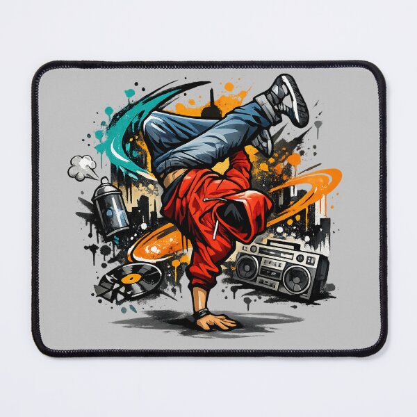 Item preview, Old School Essence The Concrete Jungle B-Boy designed and sold by HubiUrbanStudio.
