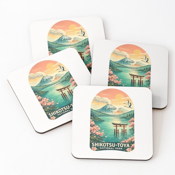 Item preview, Shikotsu-Toya National Park Hokkaido Japan Lake Sunset designed and sold by Places On Earth.
