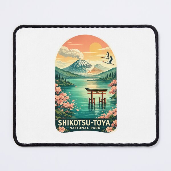 Item preview, Shikotsu-Toya National Park Hokkaido Japan Lake Sunset designed and sold by Places On Earth.