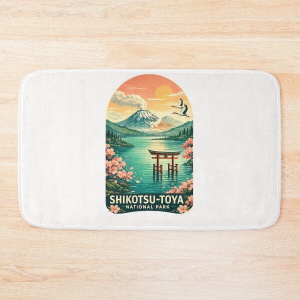Item preview, Shikotsu-Toya National Park Hokkaido Japan Lake Sunset designed and sold by Places On Earth.