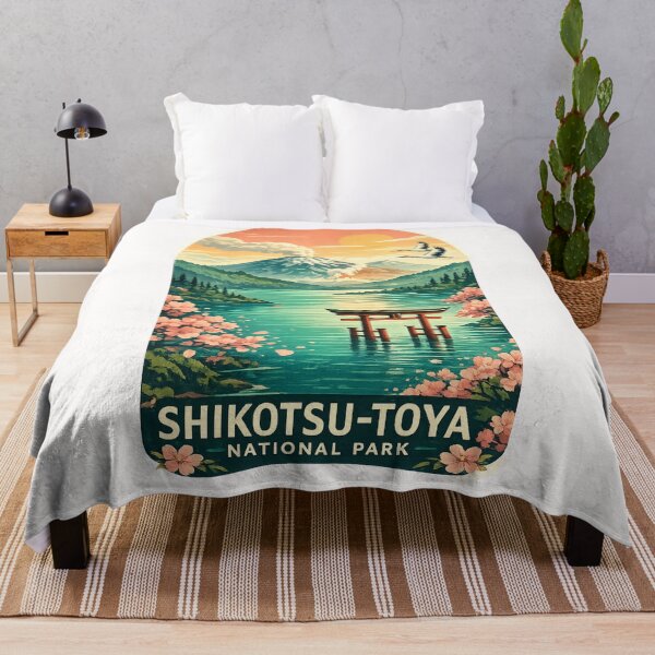 Item preview, Shikotsu-Toya National Park Hokkaido Japan Lake Sunset designed and sold by Places On Earth.