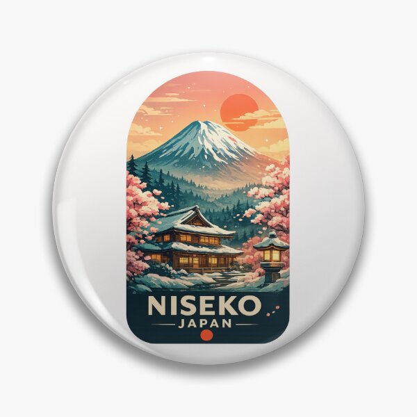 Item preview, Niseko Japan Mount Yotei Winter Landscape designed and sold by Places On Earth.