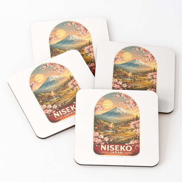 Item preview, Niseko Japan Mount Yotei Spring Landscape designed and sold by Places On Earth.