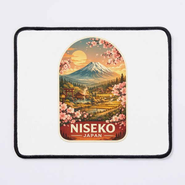 Item preview, Niseko Japan Mount Yotei Spring Landscape designed and sold by Places On Earth.