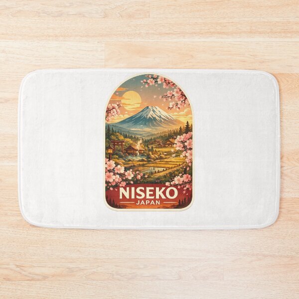 Item preview, Niseko Japan Mount Yotei Spring Landscape designed and sold by Places On Earth.