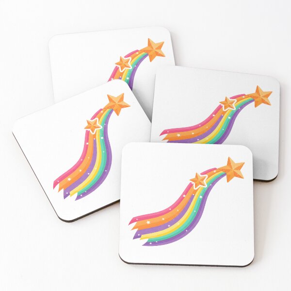 Item preview, Rainbow Shooting Star designed and sold by The sticker haven.