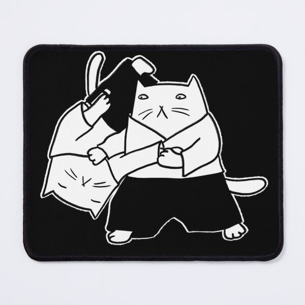 Item preview, Aikido cats designed and sold by eri-morie.