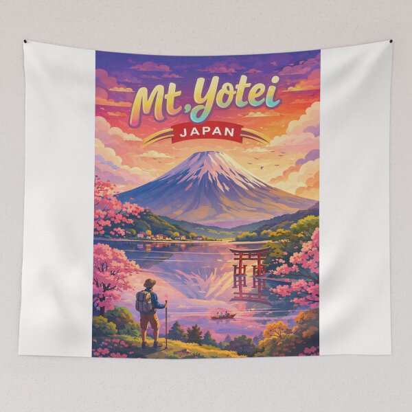 Item preview, Mount Yotei Japan Ezo Fuji Sunset designed and sold by Places On Earth.