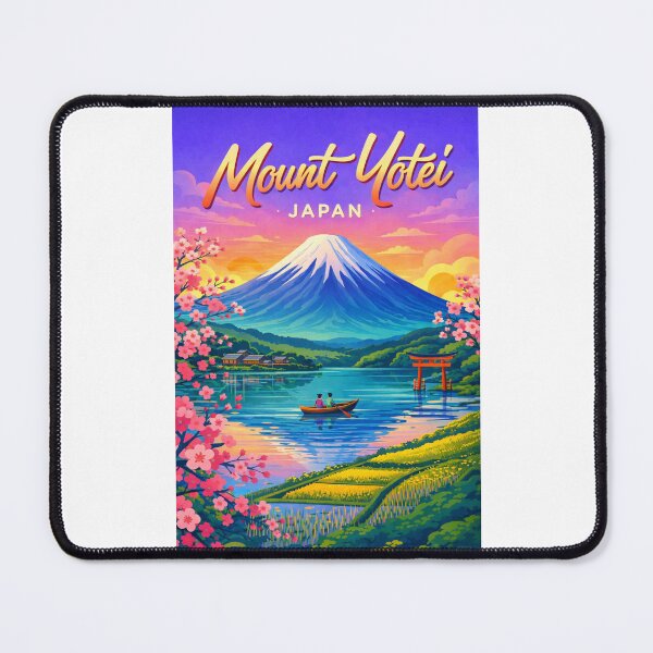 Item preview, Mount Yotei Hokkaido Japan Lake Sunrise designed and sold by Places On Earth.