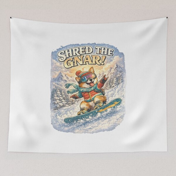 Item preview, Shred The Gnar Corgi designed and sold by SpicyWind.