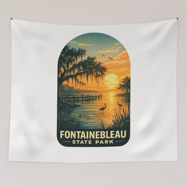 Item preview, Fontainebleau State Park Lake Pontchartrain Louisiana designed and sold by Places On Earth.