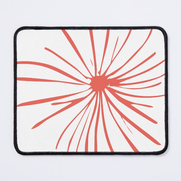 Item preview, Pink Abstract Flower Burst | Modern Radial Floral Design | Transparent Background designed and sold by SurfaceLab.