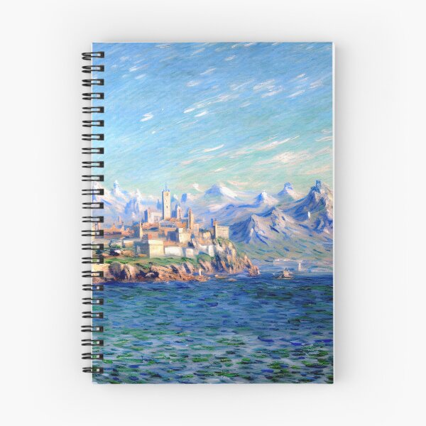 Item preview, Antibes, Afternoon Effect: The Fortified Town and Mediterranean Coastline designed and sold by artdesignsnow.