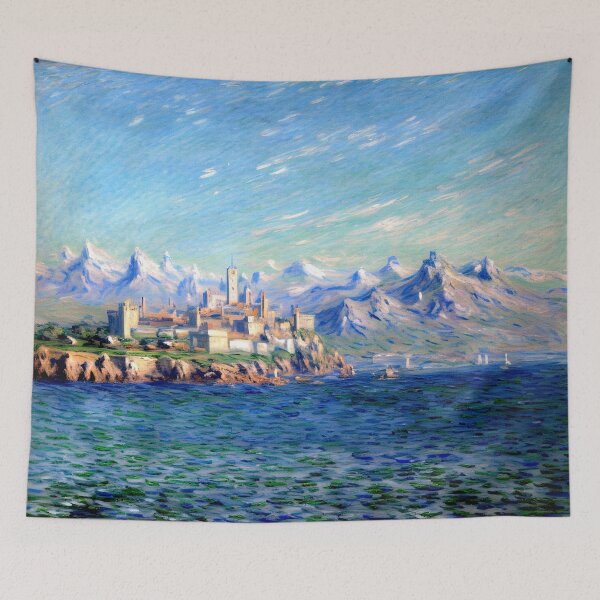 Item preview, Antibes, Afternoon Effect: The Fortified Town and Mediterranean Coastline designed and sold by artdesignsnow.