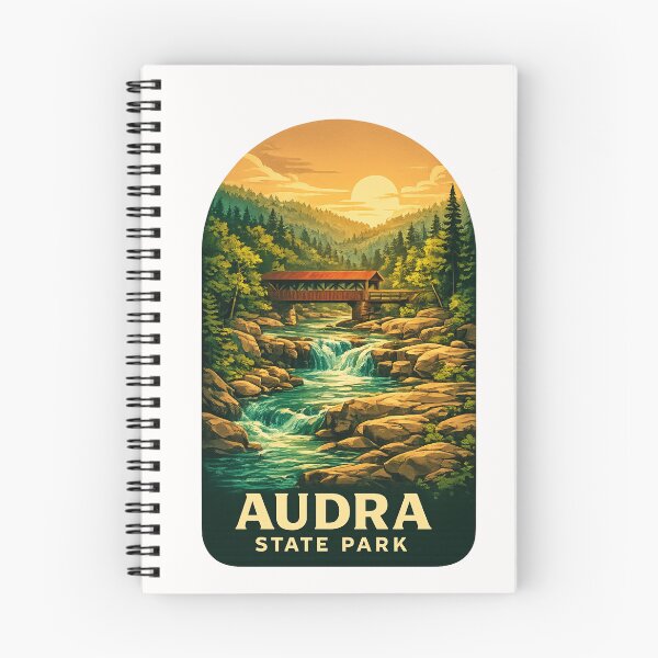 Item preview, Audra State Park West Virginia Covered Bridge designed and sold by Places On Earth.