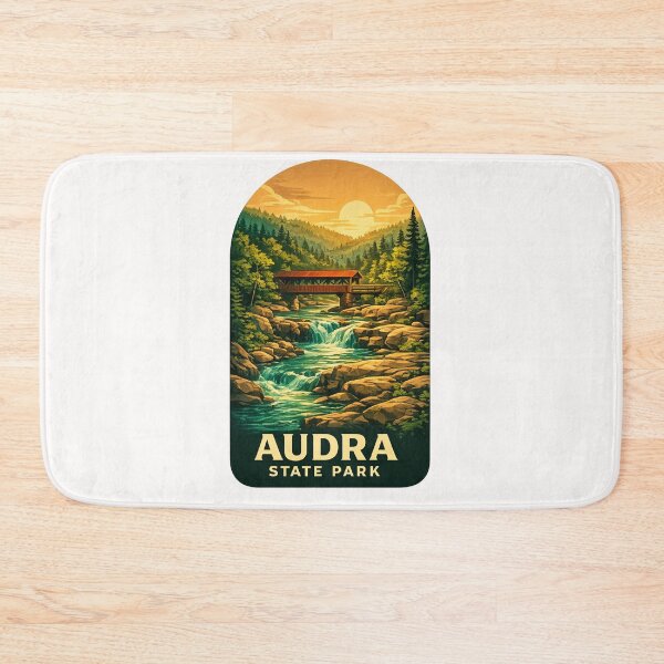 Item preview, Audra State Park West Virginia Covered Bridge designed and sold by Places On Earth.