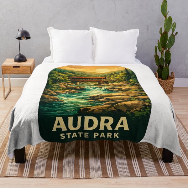 Item preview, Audra State Park West Virginia Covered Bridge designed and sold by Places On Earth.