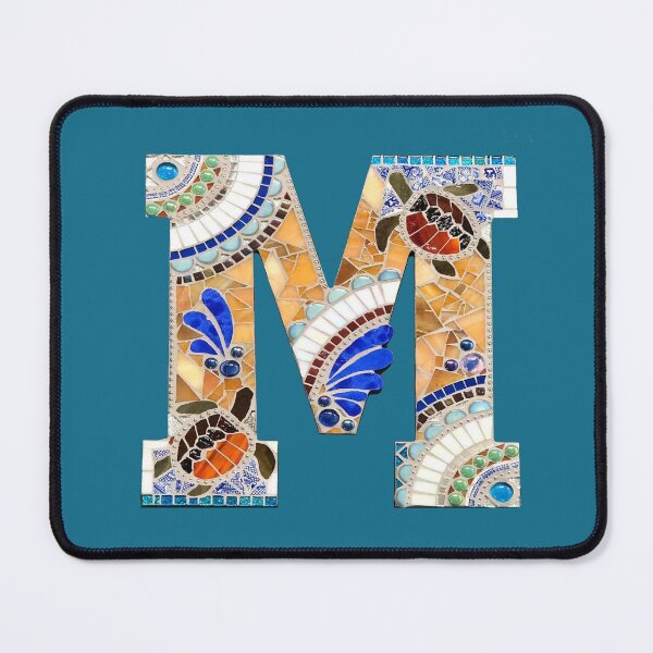 Item preview, Initial M letter M mosaic designed and sold by TasseABdes.