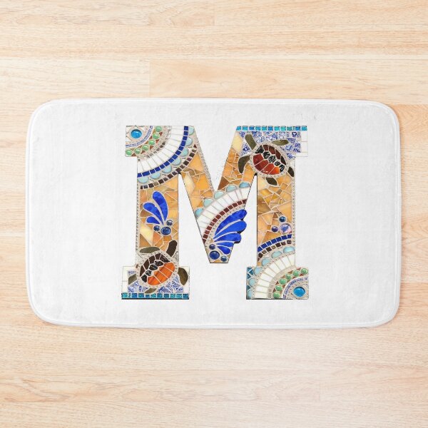 Item preview, Initial M letter M mosaic designed and sold by TasseABdes.