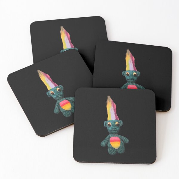 Item preview, Radish the Rainbow  troll designed and sold by Can't Sleep Crafts stickers and more.