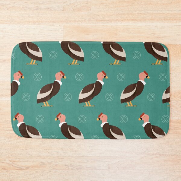Item preview, Andean condors on blue designed and sold by reneesillus.