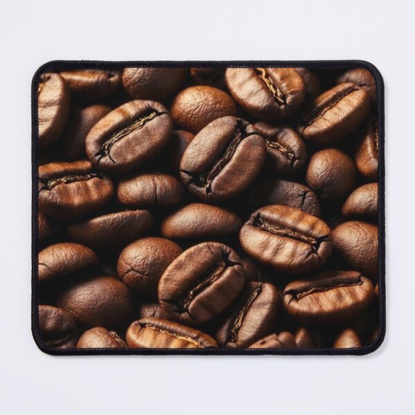 Item preview, Roasted Coffee Beans – Rich Dark Macro Art designed and sold by PixelVibe782.