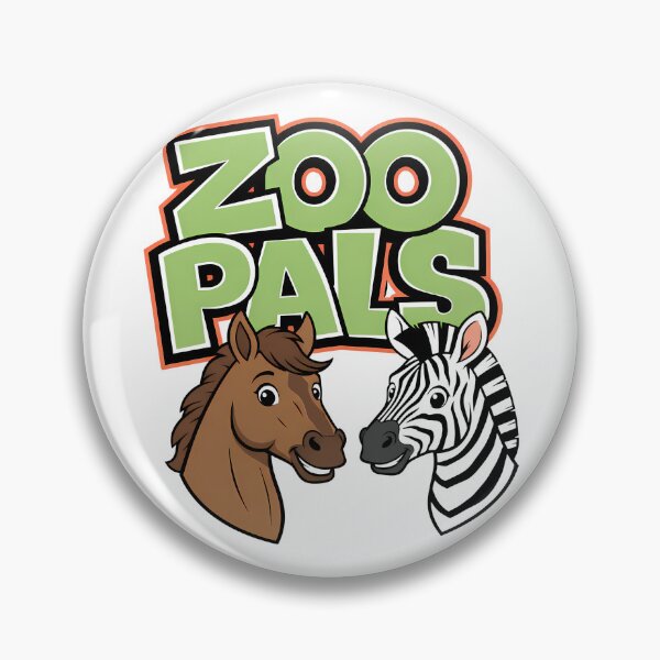Item preview, Horse and Zebra - Safari Best Friends - Zoo Pals designed and sold by Art-Arcade6.