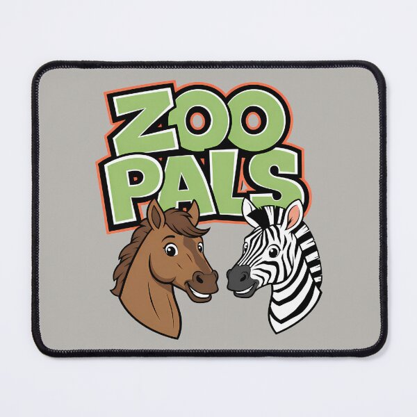 Item preview, Horse and Zebra - Safari Best Friends - Zoo Pals designed and sold by Art-Arcade6.