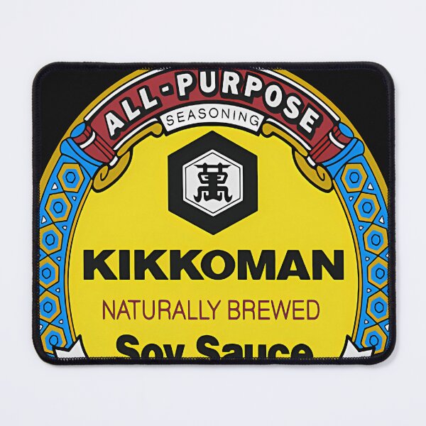 Item preview, All Purpose Kikkoman Soy Sauce Print Design Menx27S Ideal Short Sleeve Black Funny Cotton T-Shirt designed and sold by Miseddew-design.