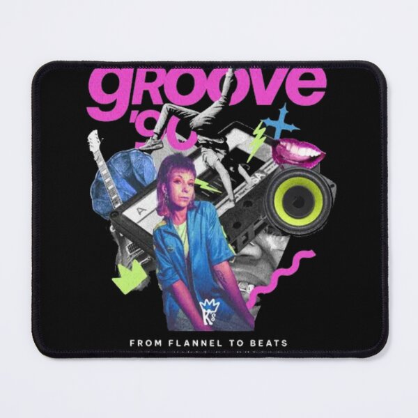 Item preview, Groove '90 Retro Collage - Vintage 90s Hip Hop & Street Culture Art designed and sold by GenZFashion000.