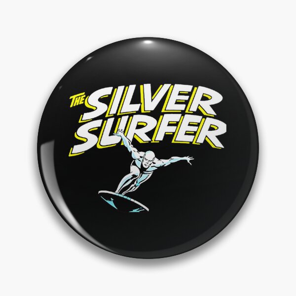 Item preview, The Silver Surfer Retro designed and sold by Miseddew-design.
