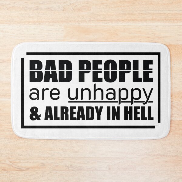 Item preview, Bad people designed and sold by Jenn Brody.