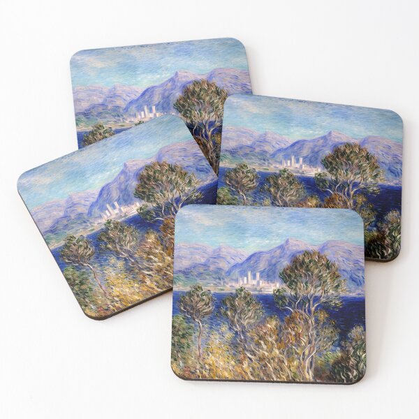 Item preview, Antibes Seen from the Cape, Mistral WindL View of the Fortified Mediterranean Town designed and sold by artdesignsnow.