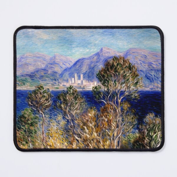Item preview, Antibes Seen from the Cape, Mistral WindL View of the Fortified Mediterranean Town designed and sold by artdesignsnow.
