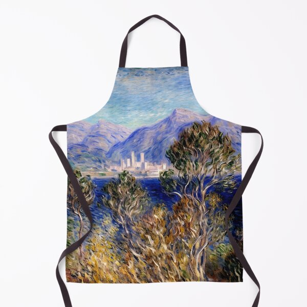 Item preview, Antibes Seen from the Cape, Mistral WindL View of the Fortified Mediterranean Town designed and sold by artdesignsnow.