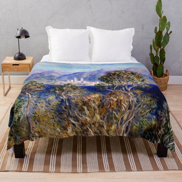 Item preview, Antibes Seen from the Cape, Mistral WindL View of the Fortified Mediterranean Town designed and sold by artdesignsnow.