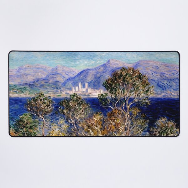 Item preview, Antibes Seen from the Cape, Mistral WindL View of the Fortified Mediterranean Town designed and sold by artdesignsnow.