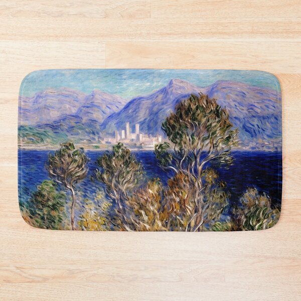 Item preview, Antibes Seen from the Cape, Mistral WindL View of the Fortified Mediterranean Town designed and sold by artdesignsnow.