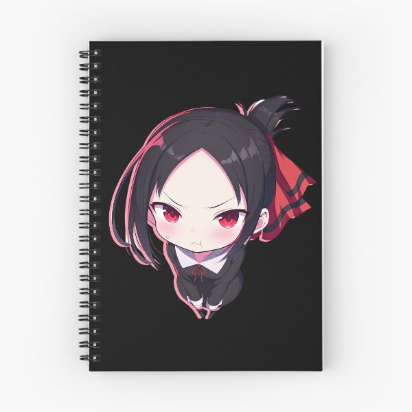 Item preview, Chibi Kawaii Angry Kaguya Shinomiya Kaguya Sama Love Is War Anime Red Bow Expression designed and sold by 108Recordings.