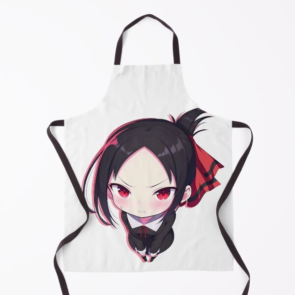 Item preview, Chibi Kawaii Angry Kaguya Shinomiya Kaguya Sama Love Is War Anime Red Bow Expression designed and sold by 108Recordings.