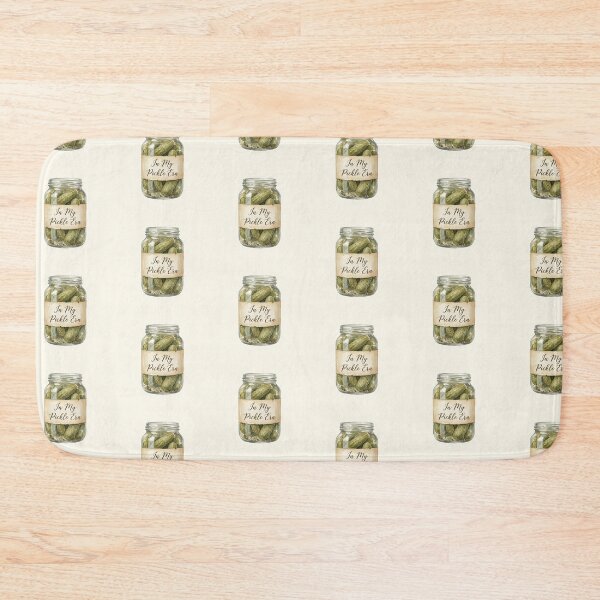 Item preview, In My Pickle Era – Vintage Watercolor Pickle Jar Illustration designed and sold by Verycutethings.
