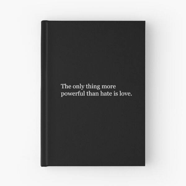 Item preview, The only thing more powerful than hate is love designed and sold by FlyingKickF.