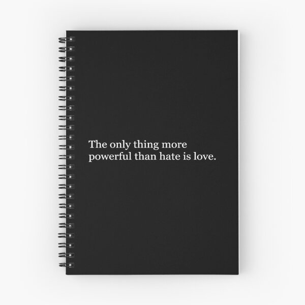 Item preview, The only thing more powerful than hate is love designed and sold by FlyingKickF.