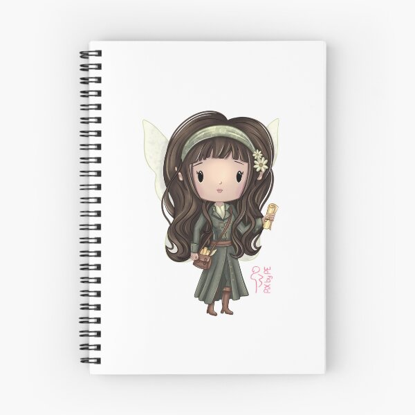 Item preview, THE SCHOLAR Fairy – Chibi Girl | Cute Illustration designed and sold by PiX by PE.